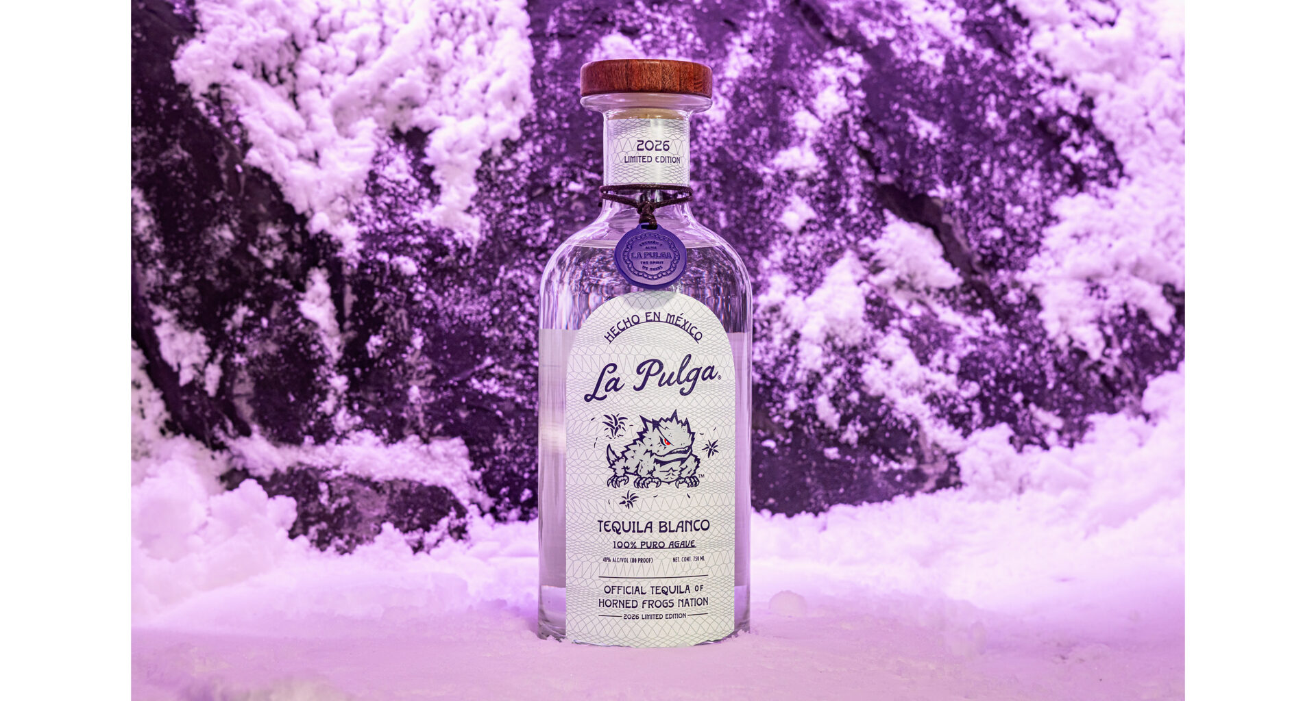 Fort Worth's La Pulga Tequila Debuts 2026 TCU Horned Frogs Collector's Bottle