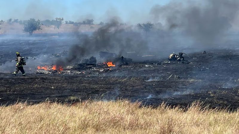 Two dead after military helicopter crashes in Texas
