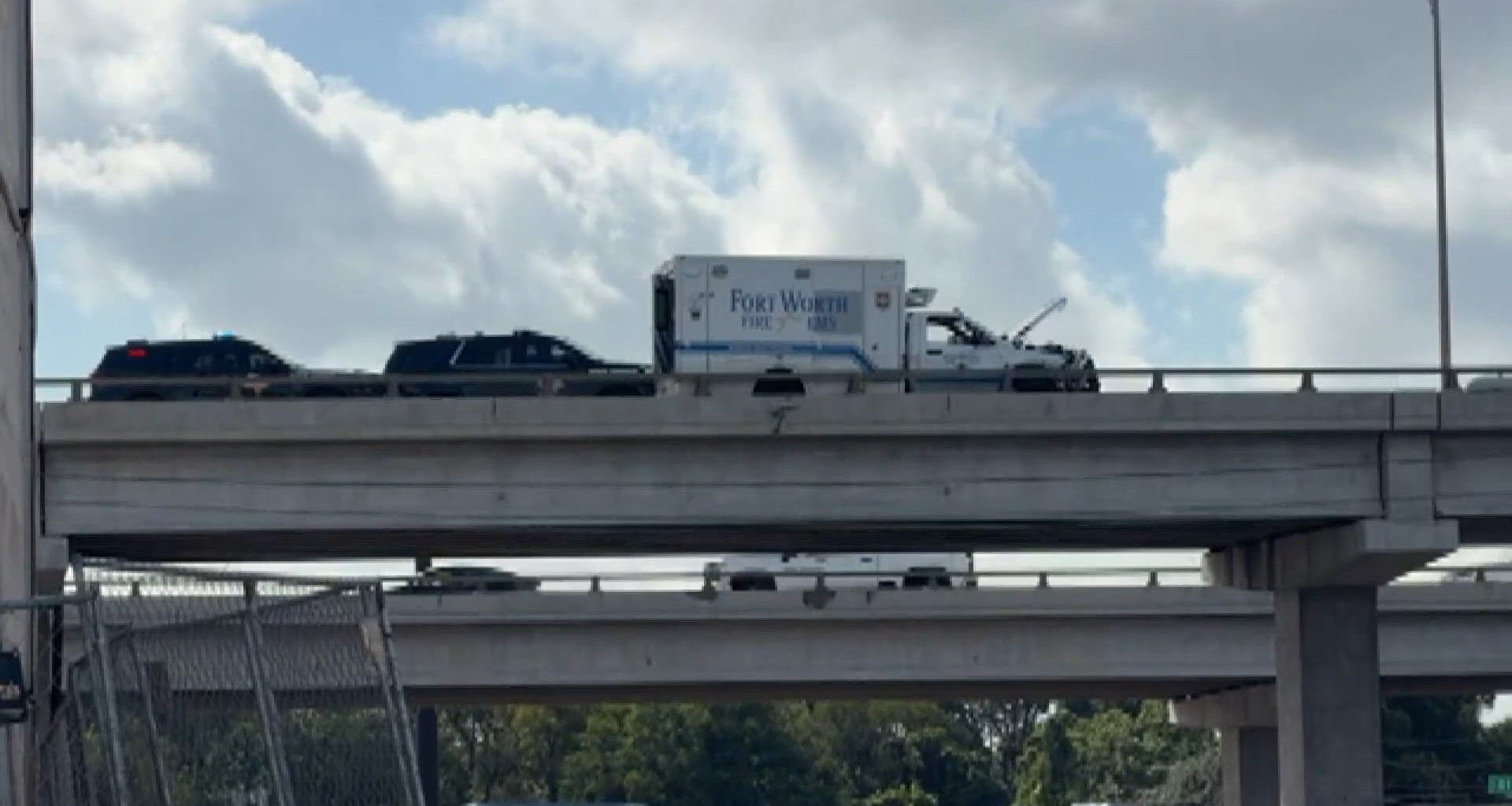 Suspect shot in runaway ambulance from Fort Worth