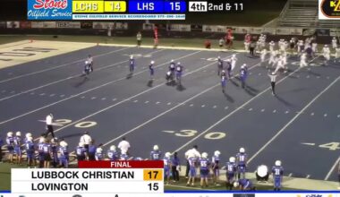 Special teams propel Lubbock Christian to 17-15 win at Lovington