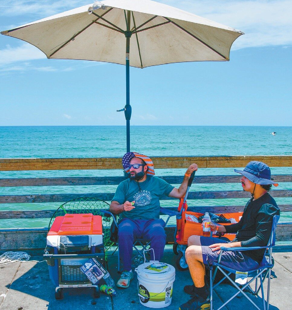 Port A piers offer fun, fish