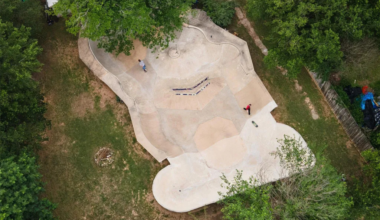 Kickflip into this skate compound