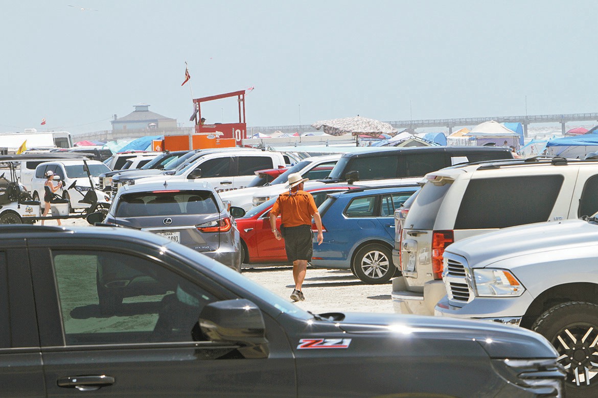 Parking permits fund beach care