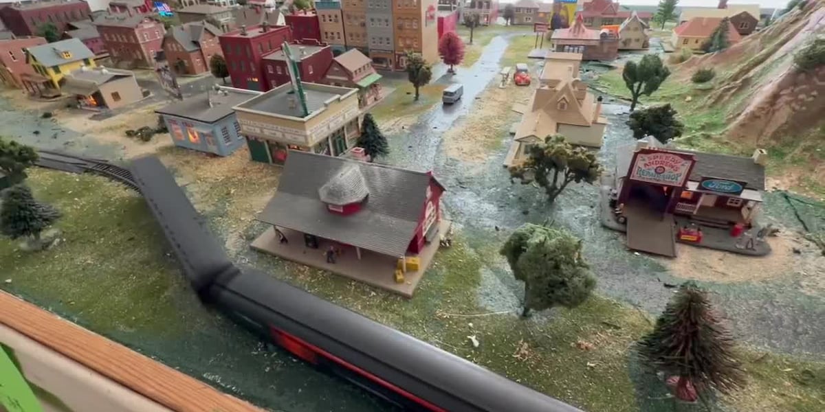 East Texas man converts three-bedroom home into public train museum packed with hundreds of models