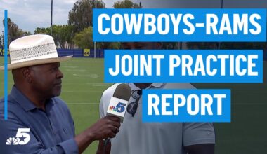 Dallas Cowboys joint practice takeaways from Isaiah Stanback video – NBC 5 Dallas-Fort Worth