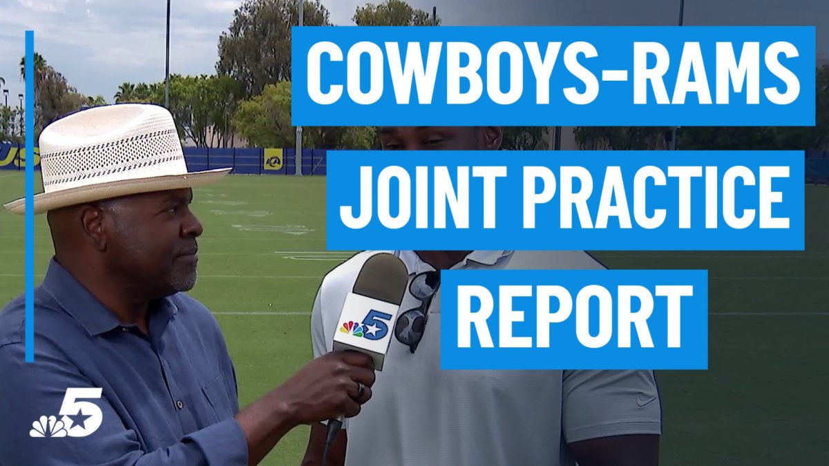 Dallas Cowboys joint practice takeaways from Isaiah Stanback video – NBC 5 Dallas-Fort Worth