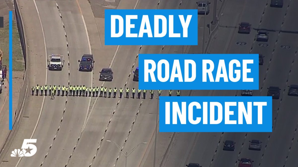 EB I-20 Fort Worth shutdown video as police investigate road rage shooting – NBC 5 Dallas-Fort Worth
