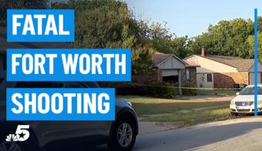 1 dead, 1 hospitalized after shooting in East Fort Worth neighborhood – NBC 5 Dallas-Fort Worth