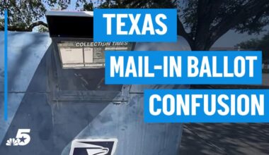 Texas mail-in ballot application error has voters asking if it’s legit – NBC 5 Dallas-Fort Worth
