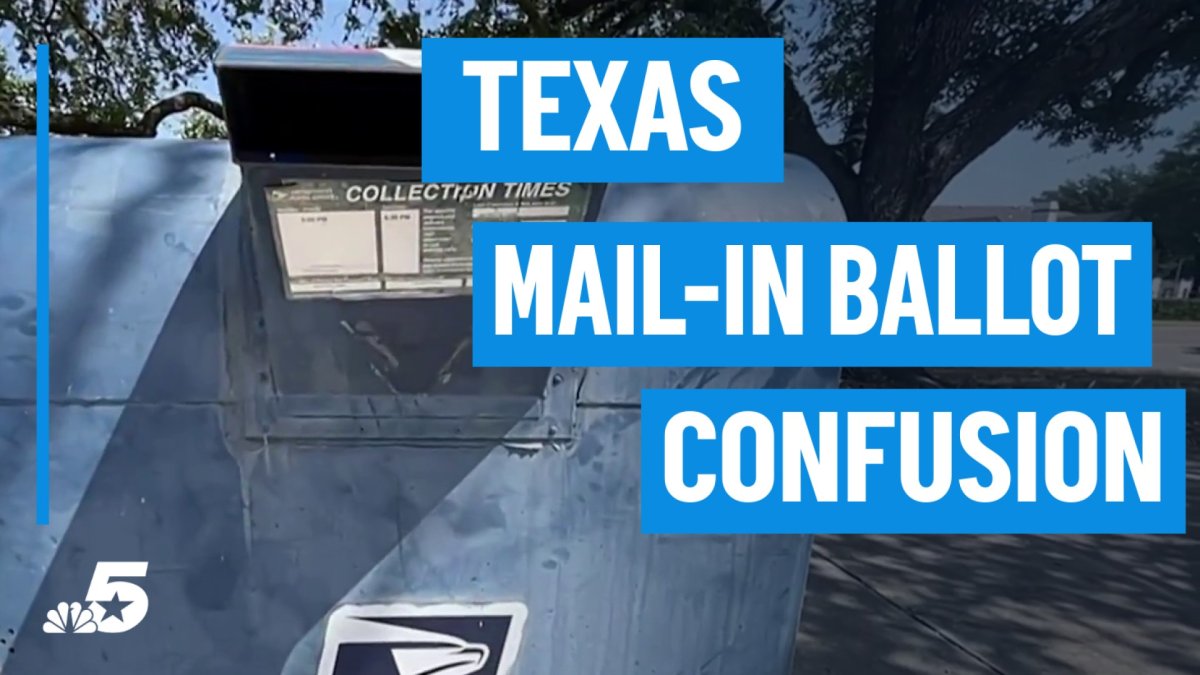 Texas mail-in ballot application error has voters asking if it’s legit – NBC 5 Dallas-Fort Worth