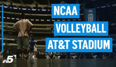 NCAA volleyball video as stars return home for $1 million event – NBC 5 Dallas-Fort Worth