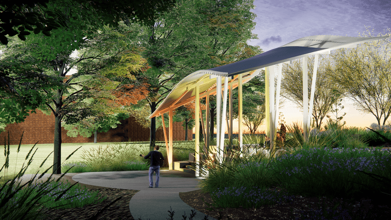 Marty Robbins Park upgrades to bring brighter lights, new benches and landscaping