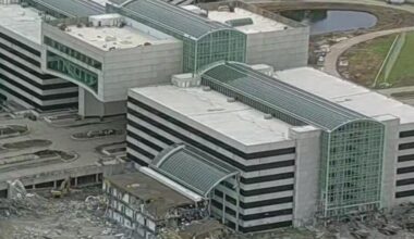 Former EDS campus in Plano imploded to make way for new $1.3 billion AT&T headquarters
