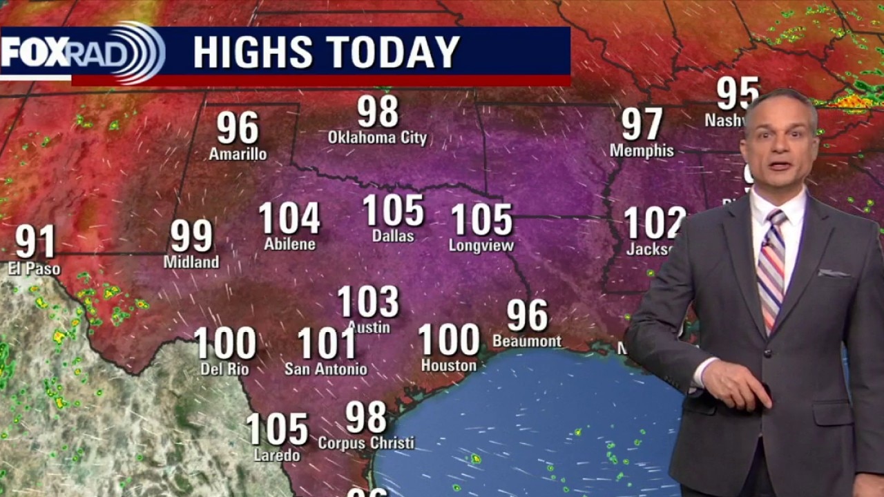 Houston weather: Monday highs could reach 100s