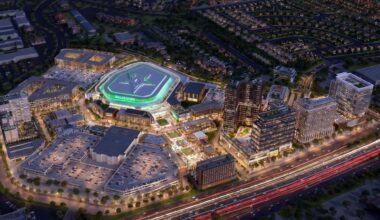 Rendering of planned redevelopment of The Shops at Willow Bend in Plano.