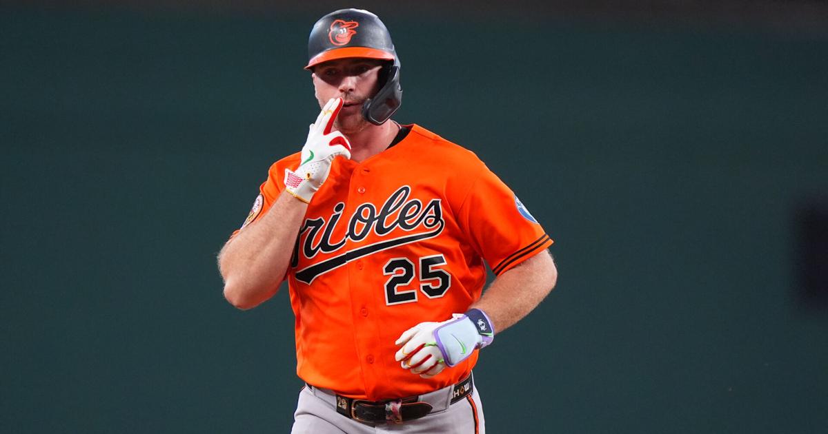 Pete Alonso has his first two-homer game with the Orioles in a 10-5 win over the Rangers | MLB