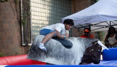 Photos: MavsMeet brings bull riding, zip-lining to Brazos Park | Multimedia