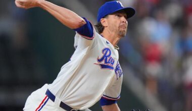 Rangers' Jacob deGrom reaches 2,000 strikeouts in 2nd-fewest games and innings pitched | National Sports