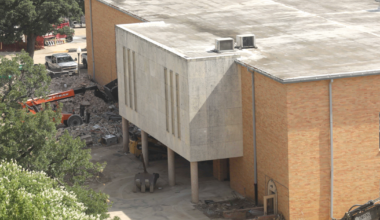 University Center facade built in 1960s is lost to construction | University Center