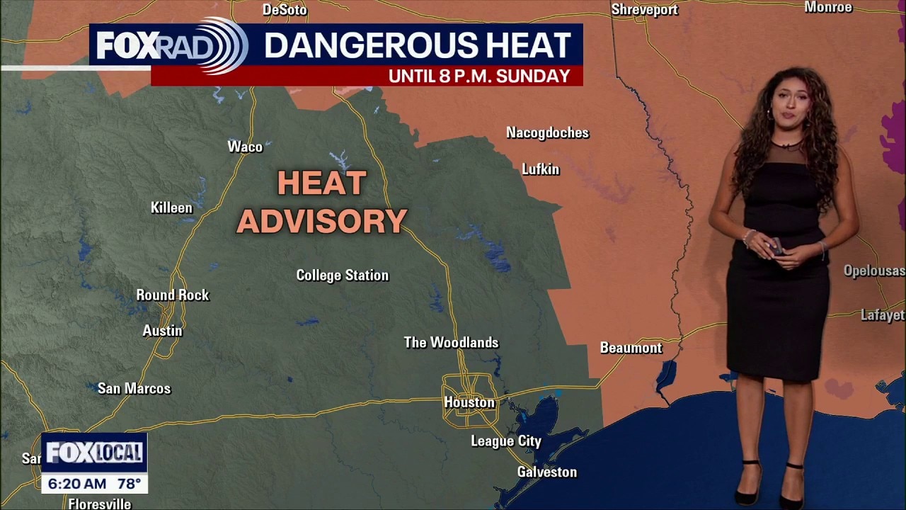 Houston weather: August 16 morning forecast