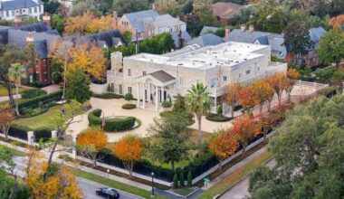 Inside a $15.5 Million River Oaks Boulevard Mansion With Its Own Indoor Swimming Pool, Beauty Salon and Crystal Chandeliers Galore