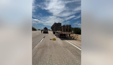 I-10 Katy Freeway reopens near West 610 Loop; stalled 18-wheeler still on highway