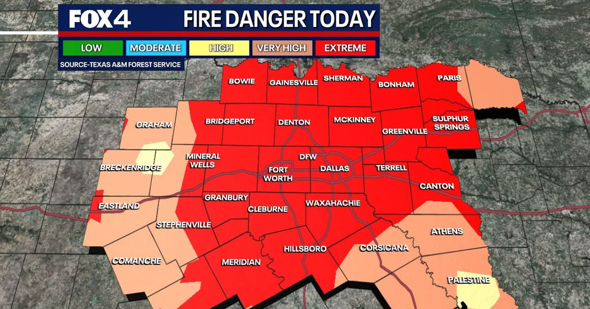 Dallas Weather: Extreme Heat Warning issued with temps near 110 forecasted