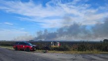 Fire Alert: Dallas County Sheriff’s Office Deputies are working traffic control in the area of 1900 block of Malloy Bridge Rd. While fire crews work to extinguish a large grass fire in that area. Please avoid the area as some roads are closed for fire personnel move around the area