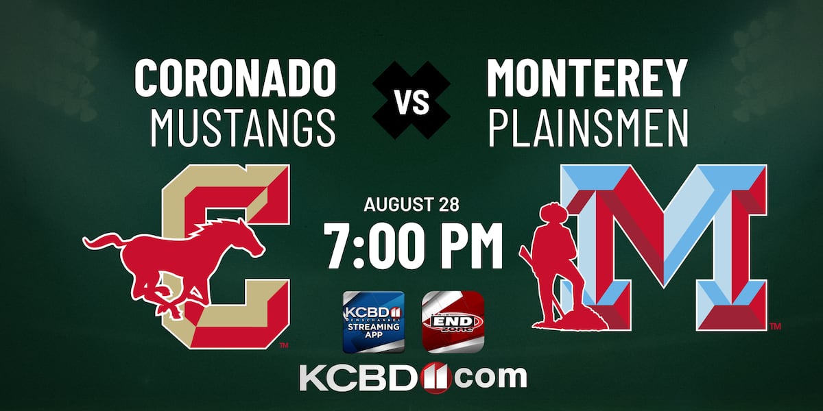WATCH LIVE: Coronado vs. Monterey, tonight on KCBD Streaming App