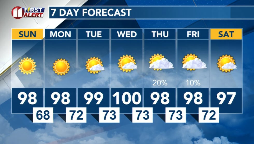 7 Day Forecast
