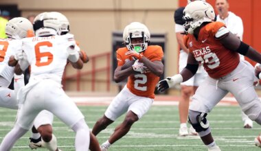 Health, battles top things to watch throughout Texas' fall camp