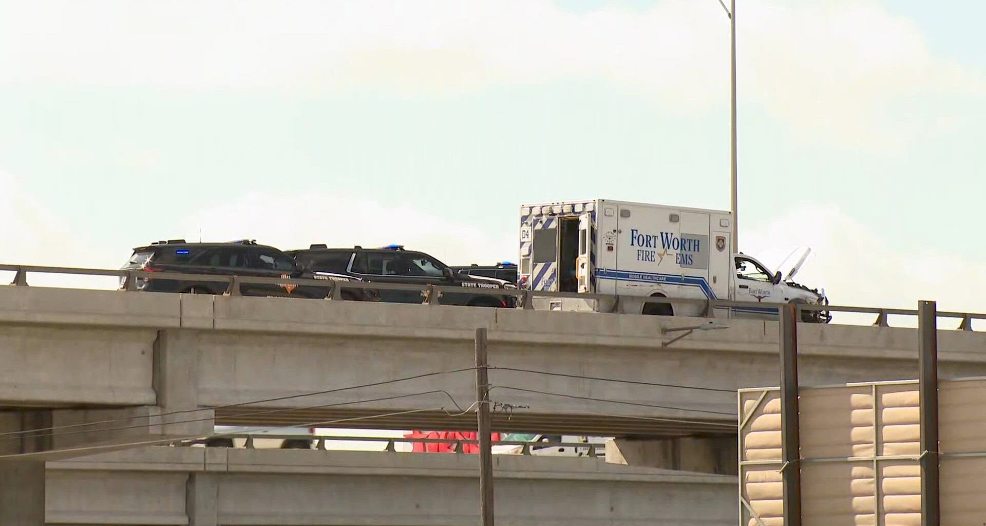 Driver of stolen Fort Worth ambulance killed by DPS trooper in Austin after ramming vehicles on I-35