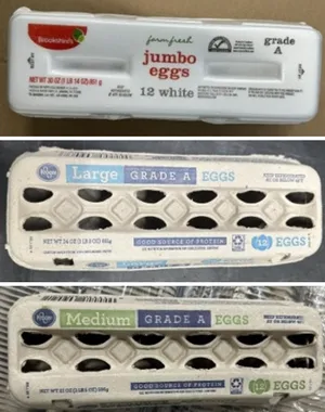 More than 1 million dozen eggs produced in Texas were voluntarily recalled by Midwest Poultry Services.