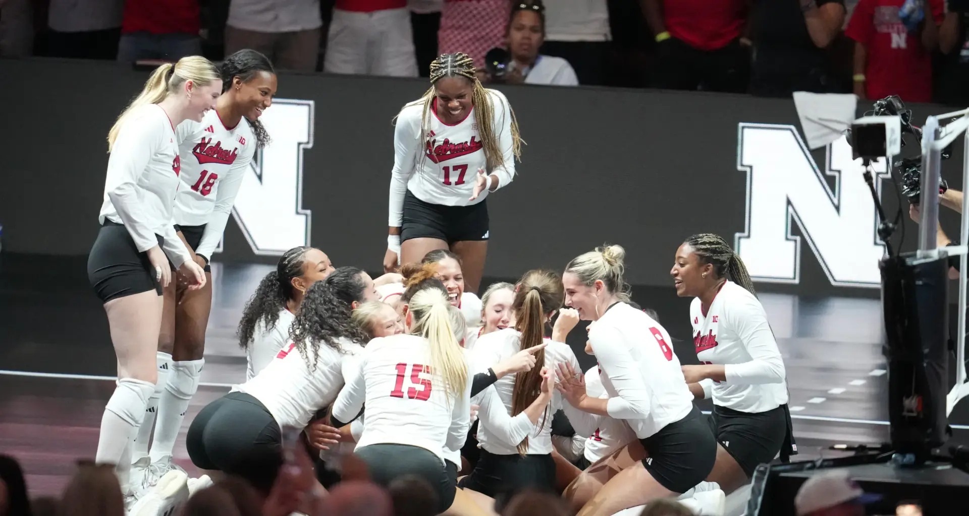 Gallery: Nebraska volleyball wins the Spikes Under the Lights