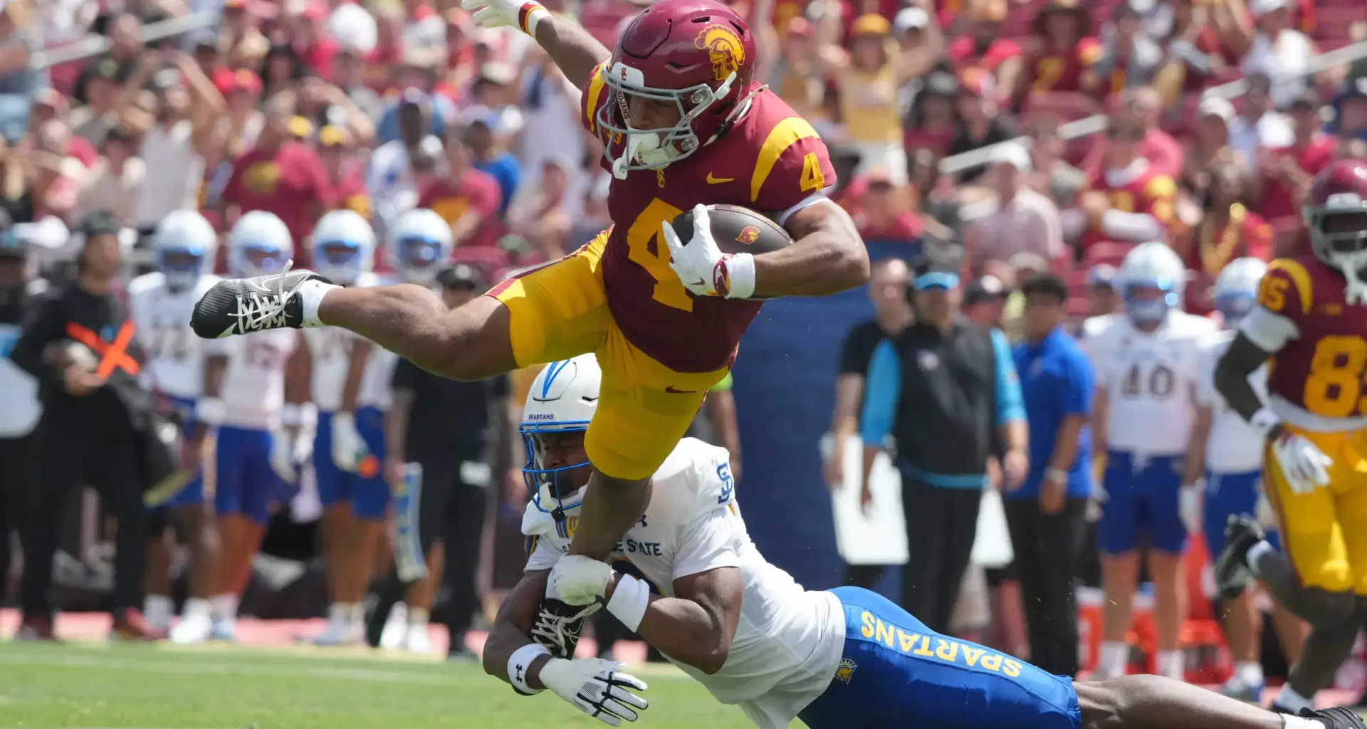 Younger brother of Texas WR puts together historic debut