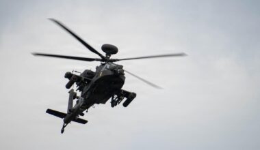 Army temporarily grounds Apache helicopter training flights after 2 soldiers die in Texas crash