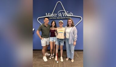 Central Texas teenager begins Make-A-Wish journey after rare cancer, vision loss