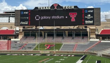 Progressive expands college athletics investment with Texas Tech field logo