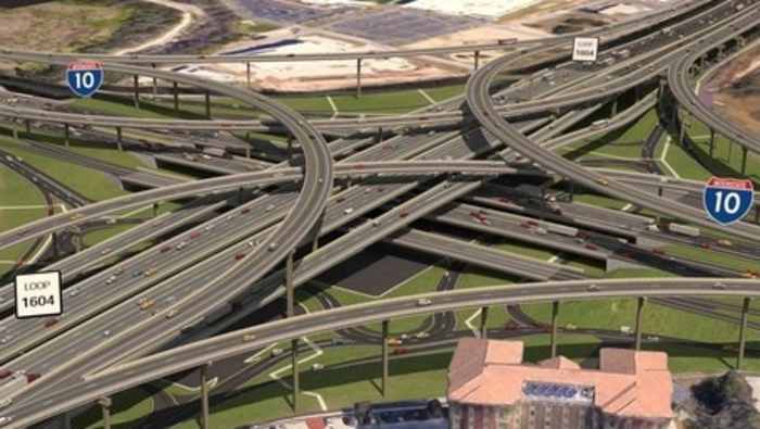 Major weekend traffic closures planned for Loop 1604 near The Rim, Interstate 35 on Northeast Side