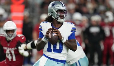 Milton throws 2 TDs in 1st half, makes case for Cowboys’ backup job in win over Cardinals – NBC 5 Dallas-Fort Worth