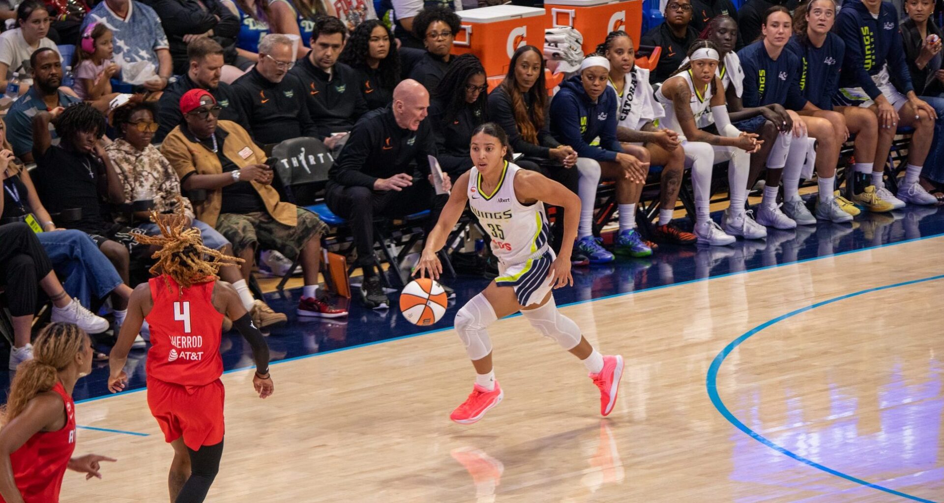 What Azzi Fudd is learning as a rookie with the Dallas Wings