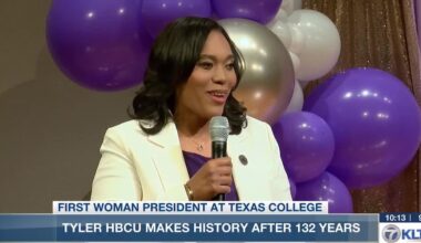 Texas College names first female president in 132-year history