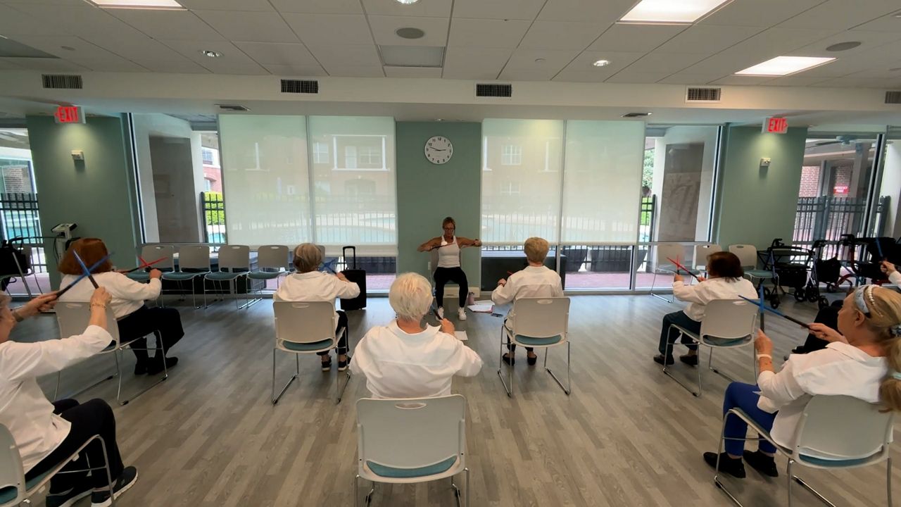 Cardio drumming takes stage in senior living community