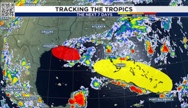 Monitoring a developing storm in the Gulf: Here’s the Timeline for Houston