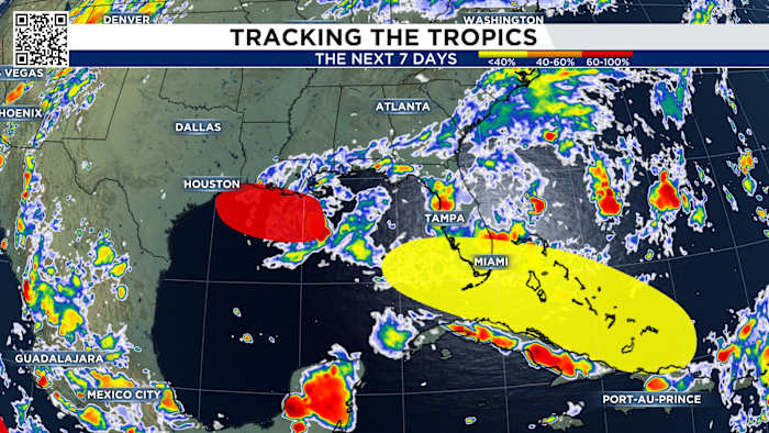 Monitoring a developing storm in the Gulf: Here’s the Timeline for Houston