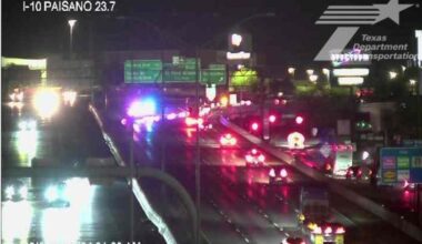 UPDATE: Police say man changing tire seriously hurt in hit-and-run along I-10
