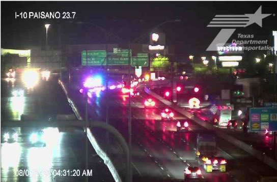 UPDATE: Police say man changing tire seriously hurt in hit-and-run along I-10