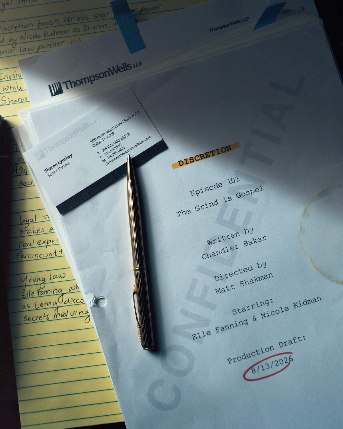 “Discretion” season 1, starring Elle Fanning and Nicole Kidman, start of production.