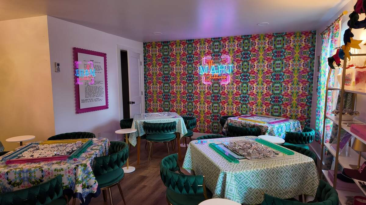 The Mahj Clubhouse is Fort Worth first and only mahjong lounge in Fort Worth, located at 5220 Pershing Ave.