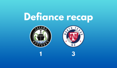 Short handed Defiance fall in Texas